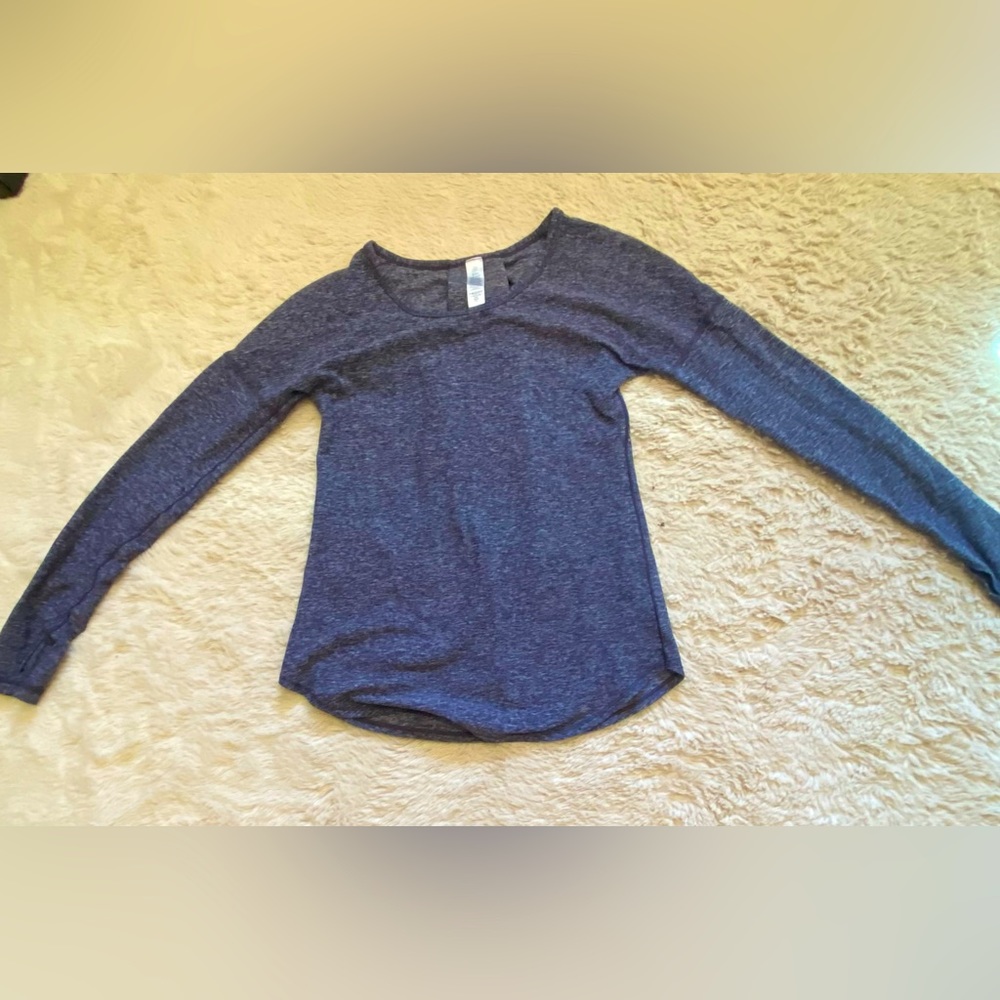 Ivivva Navy Long Sleeved Tee Size 12 Girls